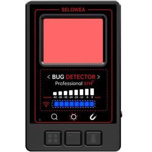 Selowea Hidden Camera Detector - Anti Spy/Car GPS Tracker/RF/Bug Sweeper *NIB*
